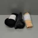 Women's Zip Front Sports Bra Wireless Post-Surgery, Yoga Sports Bras (L:Fit 34C,34,34D,34DD,36B,36C,38A,38B, 3 Pack(Black+Grey+Flesh))