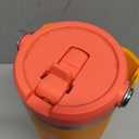 STANLEY IceFlow 2.0 Flip Straw Tumbler with Handle 30 oz | Twist On Lid and Flip Up Straw | Leak Resistant Water Bottle | Insulated Stainless Steel | BPA-Free | Goldenrod Coral