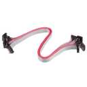 uxcell IDC 12 Pins Connector Flat Ribbon Cable Female Connector Length 30cm 2mm Pitch, 5pcs