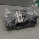 CHICME Womens 2025 Elegant Long Puff Sleeve Jumpsuit Deep V Neck Tie Waist Casual Wide Leg Pants Romper with Pockets (Medium, Black)