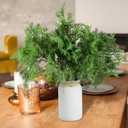 Jutom 20 Pcs 17 Inch Christmas Fake Juniper Cedar Pine Branches, Faux Cedar Branches Artificial Christmas Sprigs Picks for Home Decoration Garland Wreath DIY Craft Garden Holiday