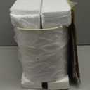 24 inch Vintage Ceramic Table Lamp with 5FT Cord - Single Farmhouse Rustic Bedside Lamp with Natural Textured Finish, Nightstand Lamps for Living Room, Bedroom, End Table Beige