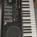 61 Key Portable Electronic Keyboard Piano w/Lighted Full Size Keys, LCD, Built-In Speakers, 3 Teaching Modes