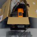 Steam Cleaner for Home & Car-Portable Handheld Steamer for Cleaning with 3-Level Handle, 15s Heat-Up, Large Tank, 16 Accessories - Clean Grease, Grout, Tile, Floor, Couch, Dirt, Furniture (Orange)