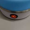 UpdateClassic Travel Portable Foldable Electric Kettle, 0.6L Small Collapsible Hot Water Boiler For Coffee Tea (Blue)