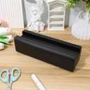 Baluue Floor Mirror Stand Holder, Solid Wooden for Full Length Mirrors Holder Anti-Slip Base Leaning Support Stopper for Home Wedding Sign Art Gallery Display Frames up to 1.3"