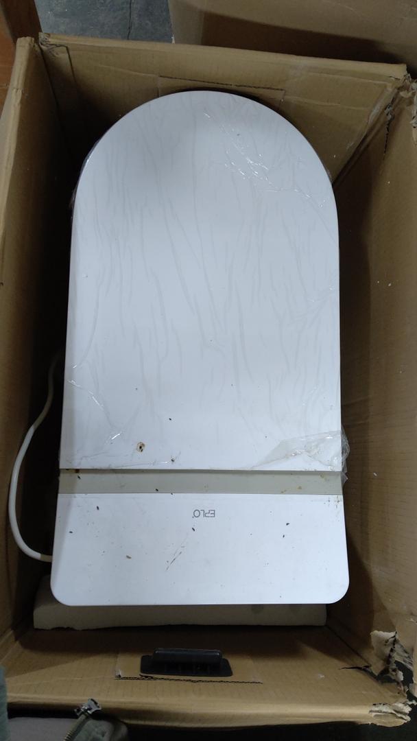 EPLO Smart Bidet Toilet, One Piece Toilet With Remote Control, Tankless Toilet Bidet Automatic Open & Close Lid, Auto Dual Flush,Foot Sensor, Heated Seat, Warm Water, Dryer (EP-G18(Auto Open/Close))