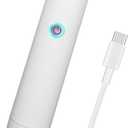 Basicwise 7-inch Cordless Handheld Vacuum Food Bag Sealer with Rechargeable Battery Ideal for Food Storage Sous Vide Meal Prep Keeps Fruits Vegetables Meat and Leftovers Fresh and Flavorful Longer