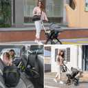 Travel Bag for Doona Infant Car Seat Stroller, Organizer Bag with Cup Holder, Phone & Wipes Pockets, Large Capacity, Water-Repellent & Lightweight, Baby Essentials Storage