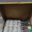 12x16 inch Double Sided Chalkboard and Felt Letter Board with Stand - Reversible Wooden Frame Easel for Menu, Announcements, Home, Office, Cafe, Restaurant Decor