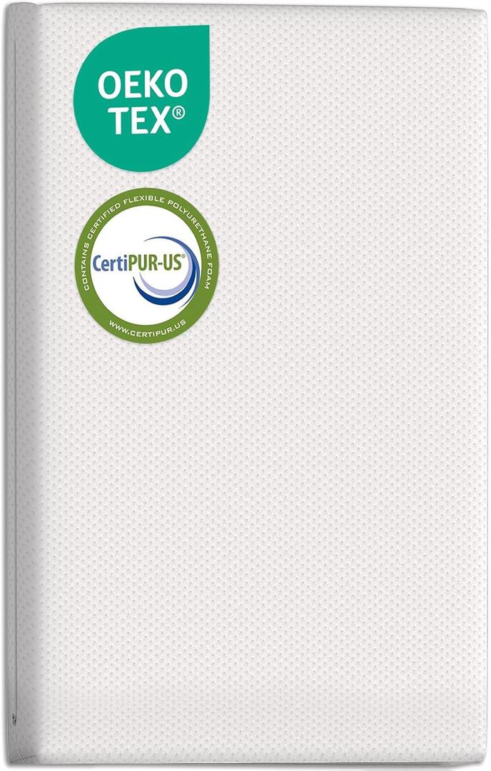 Pack and Play Mattress (38"x26"x1.5"), Portable Crib Mattress Pad for Pack N Play, Play Pen, Soft, Waterproof, Washable, Breathable Pad for Babies and Toddlers