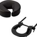 HOINCO Massage Table Massage Bed Headrest Replacement Adjustable Massage UShaped Pillow for Beauty Bed Universal with Elastic Memory Foam Face Pillow Set Accessories Massage Equipment