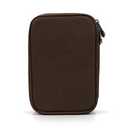 Cosmetic Bag Makeup Brush Case Organizer Pouch Portable Makeup Handbag Travel Makeup Brush Holder for Eyeshadow Brush Women, Brown