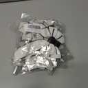 5 x 2PCS Hair Bows for Girls White Bowknot Hair Clips BarrettesLeather Bows with Long Tail Hair Accessories for Girls Toddlers Teens Kids