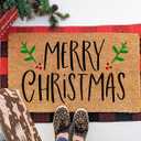 Christmas Doormat Stencils 27"x17" Large Christmas Stencils for Door Mats Holiday Stencil for Painting on Wood Doormat Canvas Window Glass Decor