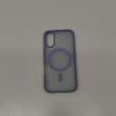 SUPFINE Magnetic for iPhone 16 Case (Compatible with MagSafe) (Military Grade Drop Protection) Slim Translucent Matte Shockproof with Anti-Fingerprint Phone Case, Lavender Gray