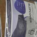 KEKUOU Stretch Loveseat Sofa Cover Slipcover,Couch Covers for 2 Cushion Couch Sofa (55"-78") Furniture Protector Sofa with Elastic Bottom for Kids,Dog. Jacquard Small Checked(Medium,Camel)