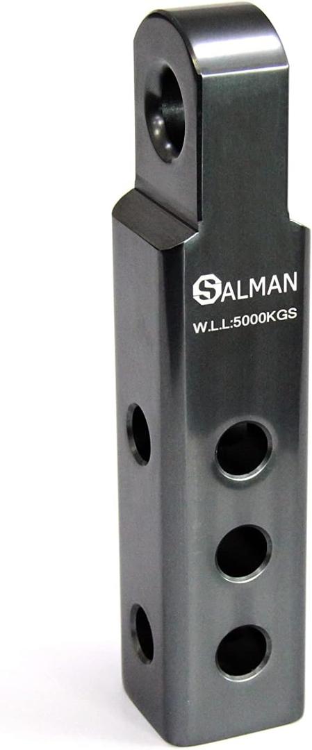 SALMAN 5T 11,000 LBS WLL Aluminum Alloy 6061 Long Hitch Receiver Winch Accessories