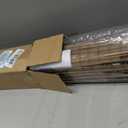 Cordless Bamboo Roman Shades 29x64in, Light Filtering Bamboo Blinds for Indoor Windows, Office, Bathroom and Living Room, Privacy Teak.