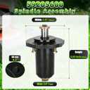 Mower Deck Spindle Fit for Ariens and Gravely Pro Master Turn Stance Max Zoom ZT HD, Replaces: 252 58810800 59201000 59202600 59215400 59225700 59225800 69207500 69219700 69221300 9239400 69207500