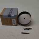 ASNOMY Tungsten Carbide Tipped Hole Saw Drill Bit for Hard Metal, 5 Inch T.C.T Hole Saw Cutter with 2 pcs Titanium-Plated Pilot Drill bit for Metal, Steel, Iron, Wood, Plastic