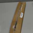 Curtain Rods for windows 32-62 inch, 5/8 inch Decorative Matte Black Splicing Heavy Duty Metal Curtain Rod set with Brackets