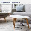 Inspired by Drive 10270KDRSV-1 Pedal Exerciser, Silver Vein Finish