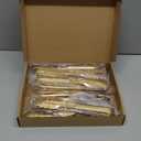 Mumufy 32 Pcs Mini Serving Tongs Buffet Serving Utensils Stainless Steel Small Tongs Catering Kitchen for Appetizer Tea Party Coffee Bar Food Ice Salad Barbecue Cookies Sugar, 4 Styles(Gold)