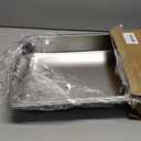 VOISEN 2 Pack Hotel Pans, 2.5" Deep, Anti-Jamming, Commercial Stainless Steel Steam Table & Catering Food Pans