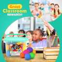 KLT Stress Balls Bulk for Kids and Adults: 32 Pack Mini Squishy Ball for Anxiety Relief - Color Changing Sensory Fidget Toy for Autism Kids Calming - Small Prizes for Student Classroom (1.8")