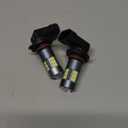 SEALIGHT H10/9145/9140 LED Fog Light Bulbs, 6000K Xenon White, 27 SMD Chips, 360-degree Illumination, Non-polarity, Pack of 2