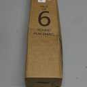 SHACOS Round Placemats Set of 6 Cotton Polyester Braided Place Mats 15 inch Heat Resistant Washable Table Mats for Kitchen Dining Party Natural Table Decor (Beige, 6)