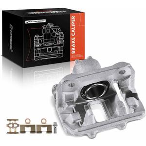 APremium Disc Brake Caliper Assembly with Bracket Compatible with Select Honda and Acura Models  CRV 20072016(0711 Only fit Built in Japan), RDX 20132018, Crosstour 20122015  Rear Driver