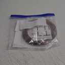 0.25in  40Ft Peel and Stick Wall Molding Trim - Flexible Self Adhesive Molding Trim for Walls, Edges, Borders, Window Frames, Backsplash Tiles - Silver Waterproof Trim (1/4in-40Ft)