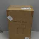 Terpsichore Lamps for Living Room Modern Farmhouse Table Lamp Bedside Reading Lamps Set of 2 Night Stands Bedroom Night Lamp,with Fabric Lamp Shade (Black, High 26.25 Inch)