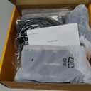 HDMI+2 DisplayPort KVM Switch 3 Monitors 2 Computers 8K60Hz 4K144Hz, Triple Monitor KVM Switch with 4 USB3.0 Port for Keyboard Mouse Printer, 1*HDMI+2*DP+2*USB Cables and Wired Controller Included (black, black)