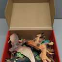 JOYIN Big Dinosaur Toys for Toddlers, 6 Piece Large Soft Dinosaur Figures with an Educational Book, Jumbo Realistic Toys for Boys and Girls Gift, Kids Ages 1 2 3 4 5