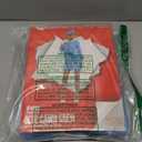 fun shack Flight Attendant Costume Women Blue, Retro Airline Stewardess Outfit with Hat & Gloves (Large)