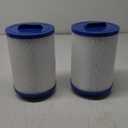 POOLPURE 6CH-940 Spa Filter Replaces PWW50P3(1 1/2" Coarse Thread), 817-0050, Filbur FC-0359, 25252, 03FIL1400, Waterway Front Access Skimmer, Screw in SAE Thread Filter 2 Pack