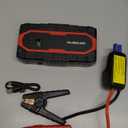 Car Jump Starter, 12V Portable Battery Charger (up to 7.5L Gas&5.5L Diesel Engine) Auto Lithium Battery Booster 2000A 18000mAh Jump Pack with Smart Jumper Clamps, USB QC3.0, LED Light, Compact (NUSICAN N18 2000A)
