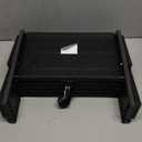 Dog Stairs for Car - Foldable Dog Ramps for Large Dogs with Non Slip Surface, Portable Dog Steps for Cars and SUV, Truck, Support Up to 200 Lbs (Black)