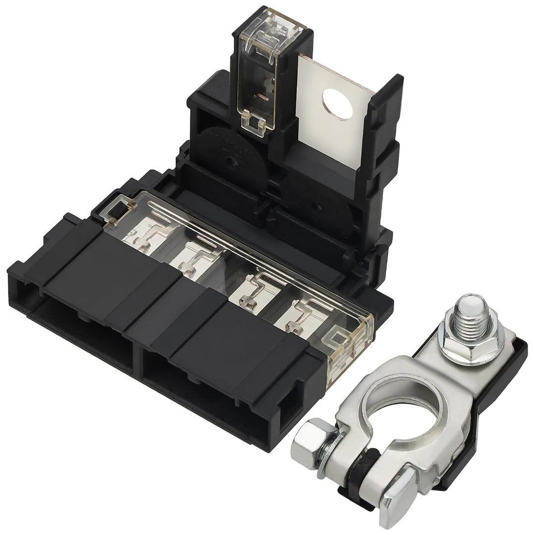 24380-79915 Positive Battery Fuse Holder with Battery Terminal Connector for Nissan 350Z 370Z Armada Cube GT-R Quest Sentra Titan Versa/Infiniti EX35 EX37 G25 G35 G37 M35 M45 Q40 Q60 QX50 QX56