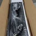 SUPERJARE 106.3 Inch Sofa Table with Power Outlets and USB-C Ports, 5.9 Inch Narrow Console Tables, Entryway Hallway Couch Tables with Storage, Behind Sofa, Small Spaces, Living Room, Rusitc Brown