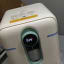 ICUIRE Baby Bottle Washer and Sterilizer and Dryer, 131-167F High Temperature Sterilize for Baby Stuff, 3.2L Water Tank to Clean Bottles, Pump Part &Pacifiers&Bowl, Newborn Parents One-Hand Operation (Beige)