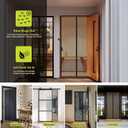 Magnetic Screen Door - Fits Door Opening 36 x 84 in, Actual Screen Size 38"x85", Hands Free Mesh Partition, Heavy Duty Curtain Keeps Bugs Out, Frame Hook & Loop, Pet and Kid Friendly
