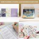bloom daily planners 2026 Monthly Planner Calendar Book (January 2026 - December 2026) - Large 9 x 12 Floral Agenda Schedule Organizer - Gold Floral Stamp