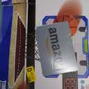 Basketball Hoop Indoor for Kids(4-12 Years Old), Over The Door Basketball Hoop with Scoring, Countdown and Music Accompaniment, Christmas Toys (blue)