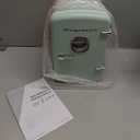 Frigidaire EFMIS171 Retro Mini Portable Personal Fridge - Ideal for Home, Office or Dorm - Includes Carrying Handle, AC/DC Wall/Car Charger (Green)
