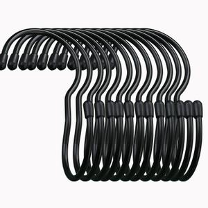 12pcs Metal S Hook Hooks 90 Degree Twist Angled Hooks Purse Hangers for Purse Jeans Plants Pots Pans Cups Towels and Bags