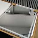 Koonmi 30x36 LED Bathroom Mirror, Backlit + Front Lit, LED Bathroom Mirror with Lights for Wall, 3 Colors, Anti-Fog, Dimmable Brightness, Memory Function, Tempered Glass